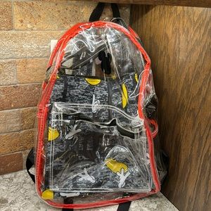 Disney Mickey Mouse see through backpack